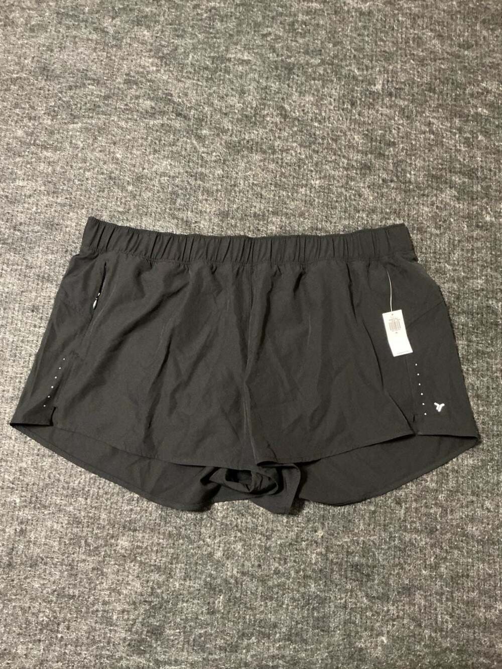 Old Navy Active Quick Dry Shorts Womens Size XL Black Athletic Running